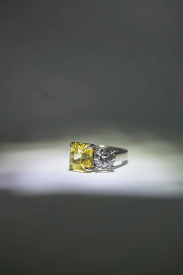 Ring 18k White gold - Image 2